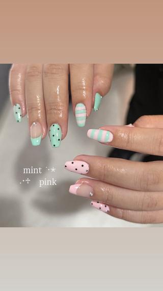ネイル mao| lilu ☾ ໋꙳のネイルデザイン