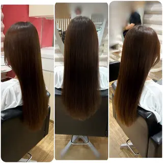 ロング カラー KON|ごまかさない 艶。酸熱×精密カットのヘアスタイル