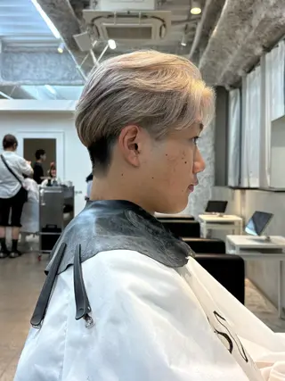 カラー メンズ ANY/メンズ特化/ シバヤ ユウキのヘアスタイル