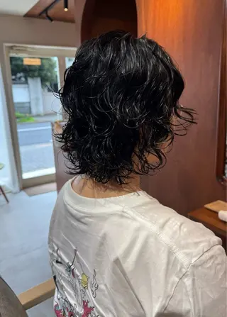 ショート パーマ ボブ美容師💛 AYUMIのヘアスタイル
