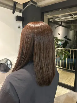 セミロング twig 山田 永嶋芽衣のヘアスタイル