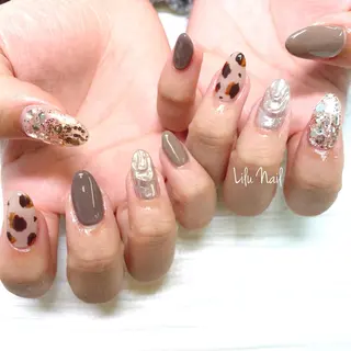 ネイル モチの良さ◉ フィルインネイル♡のネイルデザイン