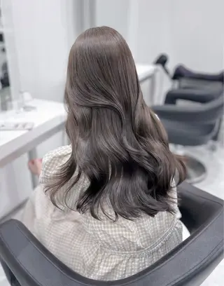 セミロング カラー ヘアアレンジ ハッシュカット/レイ ヤーカットArataのヘアスタイル