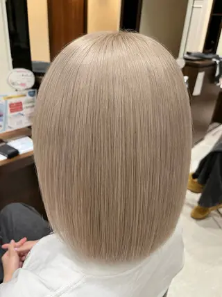 ミディアム カラー 🍀透明感ナチュラル カラー🍀じゅんのヘアスタイル