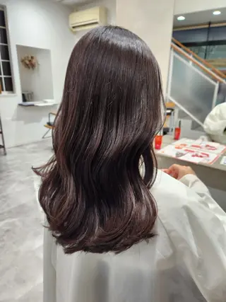ロング まお/ 髪質改善💜のヘアスタイル