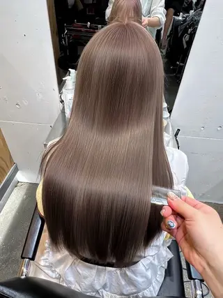 セミロング 小佐田 航平のヘアスタイル