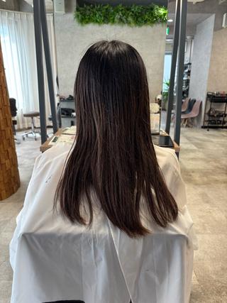 ミディアム カラー 艶髪艶カラー 🔥平口はのんのヘアスタイル