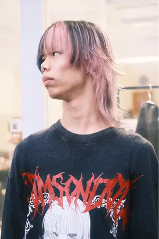 ミディアム カラー ヘアアレンジ 個性爆弾💣 ダブルカラー/ゆかのヘアスタイル