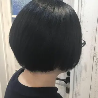 ショート カラー パーマ 金崎 新吾のヘアスタイル