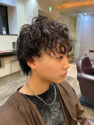 パーマ 小野 心のヘアスタイル