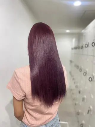 カラー girly❤︎暖色ヘ ア➰🎀HINANOのヘアスタイル