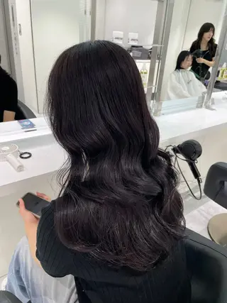 カラー 🥯縮毛/レイヤー/ ベージュヘア🥯のヘアスタイル