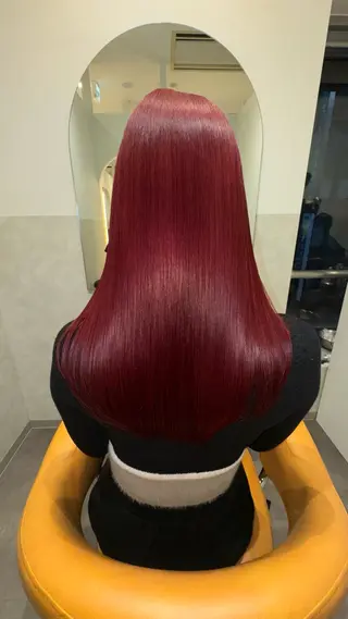 ロング 札幌ブリーチカラー/ ダブルカラー/ドイのヘアスタイル