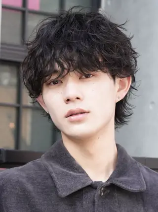 パーマ メンズ カット 無料イノウエのヘアスタイル