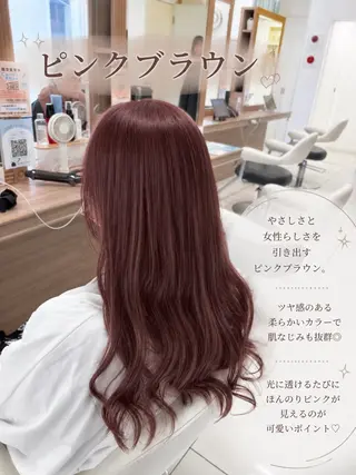 ロング 持田 真菜のヘアスタイル