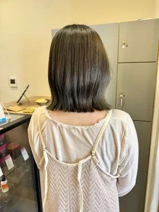 ミディアム 大人のボブパーマ ˗ˋˏairiˎˊ˗のヘアスタイル