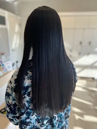ロング パーマ 金子 直樹のヘアスタイル