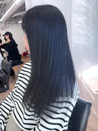 セミロング カラー パーマ ヘアアレンジ メンズ キッズ ネイル マツエク・マツパ アイブロウ 渋谷レイヤーカット❌ 縮毛矯正専門/武田涼のヘアスタイル