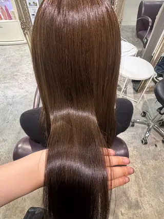 ロング ユ ウカのヘアスタイル