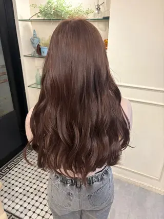 ロング カラー Konomura Neneのヘアスタイル