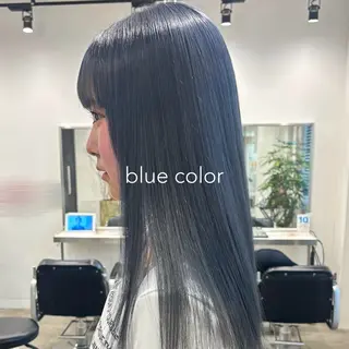 セミロング カラー 髪質改善ストレート /暖色カラー🎀🪞のヘアスタイル