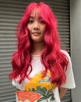 ロング カラー JUURI- Shionのヘアスタイル