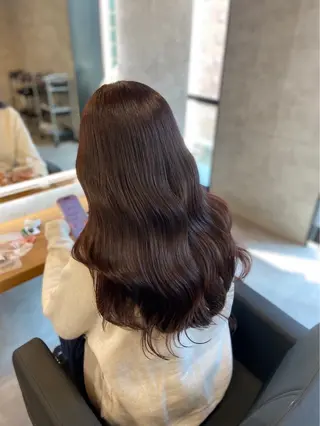 ロング カラー 淡色/ワンホンヘア 🤍MINORIのヘアスタイル
