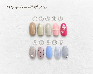 ネイル さら セプトアカデミーのネイルデザイン