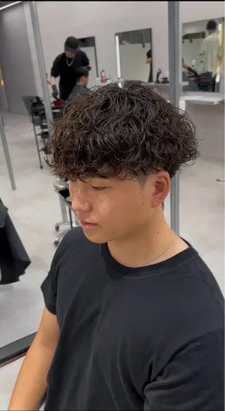 メンズ 長谷川 寛のヘアスタイル