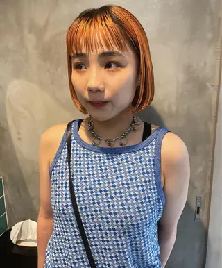 ショート カラー 👑ボブはお任せ ミヤノ👑のヘアスタイル
