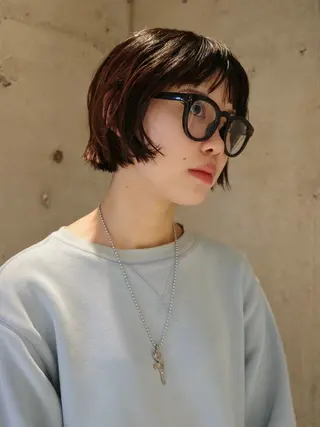ショート meirin /  ボブカットのヘアスタイル