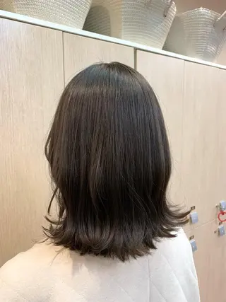 ミディアム カラー NUMBER 天王寺 🌼yuriのヘアスタイル