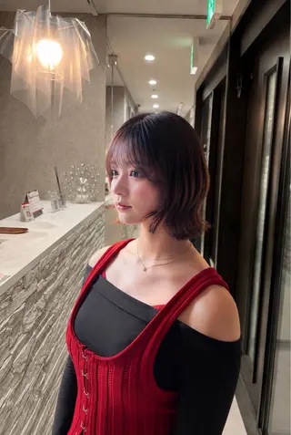 ショート 🖤韓国系🇰🇷カ ラーkokona🖤のヘアスタイル