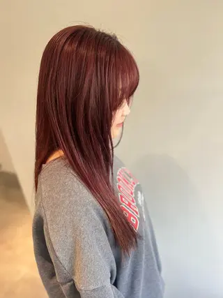 ロング カラー 髪質改善ミルクティー SATSUKI🌼.のヘアスタイル