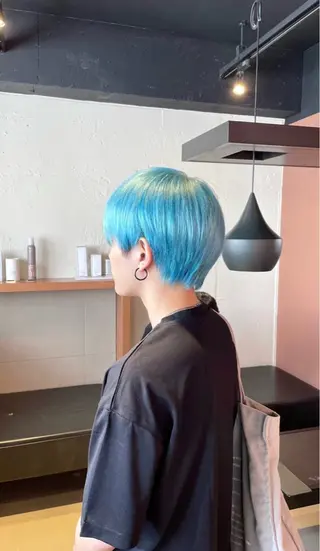 カラー メンズ 竹川 りょうのヘアスタイル
