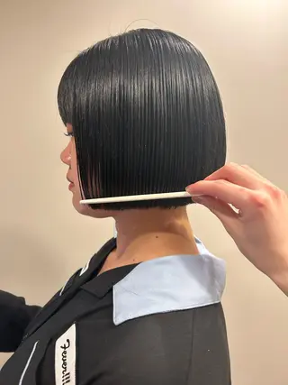 ショート メンズ清潔感のプロ 💈メンズパーマ藤田のヘアスタイル