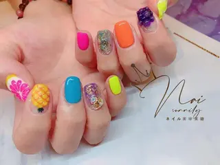 ネイル 長さだし専門店 M2 rikaのネイルデザイン