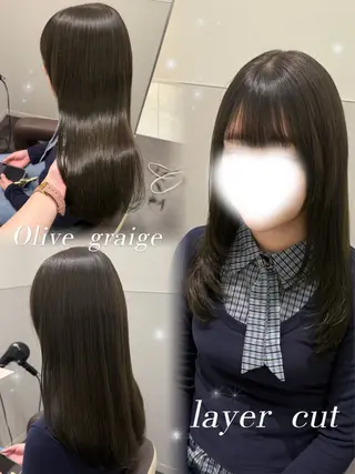 ロング カラー ヘアアレンジ すずね♡ トータルビューティーのヘアスタイル