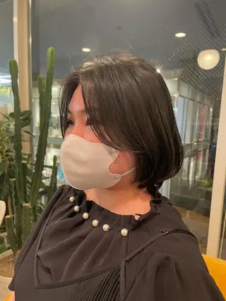 ショート ♡レイヤーボブ パーマ/うらら♡のヘアスタイル