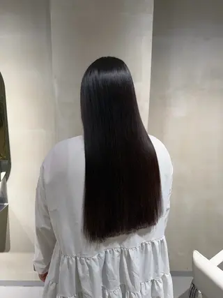 ロング mei🪽 カラー/パーマモデルのヘアスタイル