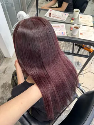 ロング カラー ヘアアレンジ 🎀ブリーチ×レイヤ ー🎀 ♡さや♡のヘアスタイル