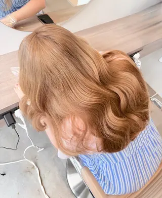 ロング カラー MATSU DAのヘアスタイル