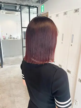 ショート カラー Takuma Suzuki中目黒のヘアスタイル