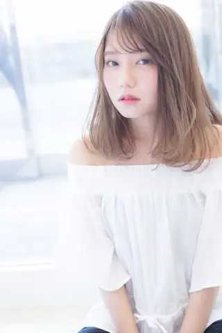 セミロング CIEL岡山店／ Chida ⛄️のヘアスタイル