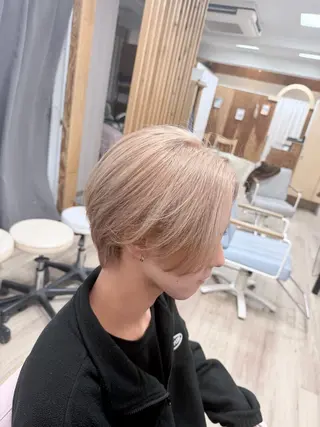 ショート カラー メンズ 似合わせ×店長 🍊Raimu🍊のヘアスタイル