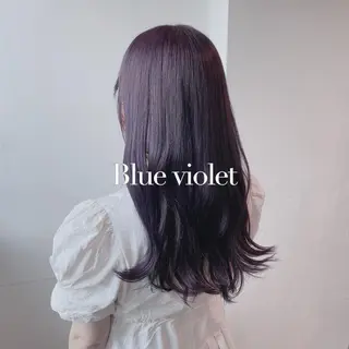 ミディアム カラー ヘアアレンジ ネイル マツエク・マツパ 𓏸レイヤー髪質改善 透けカラーカノン🫧のヘアスタイル