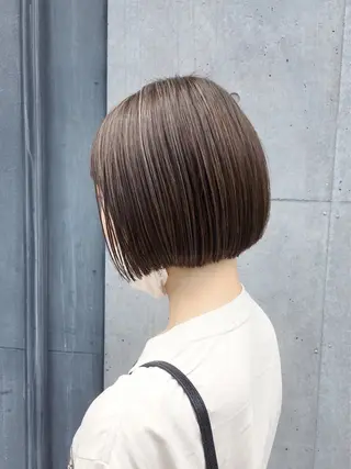 ショート カラー ヘアアレンジ marika/ボブ /透明感カラーのヘアスタイル