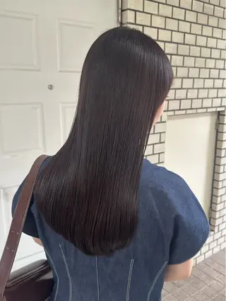セミロング NAGISA髪質改善 &透明感カラー🪞のヘアスタイル