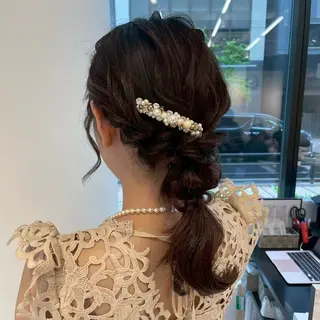 ヘアアレンジ 佐々木 玲のヘアスタイル