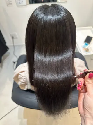 ミディアム Emuest心斎橋 SAKIのヘアスタイル